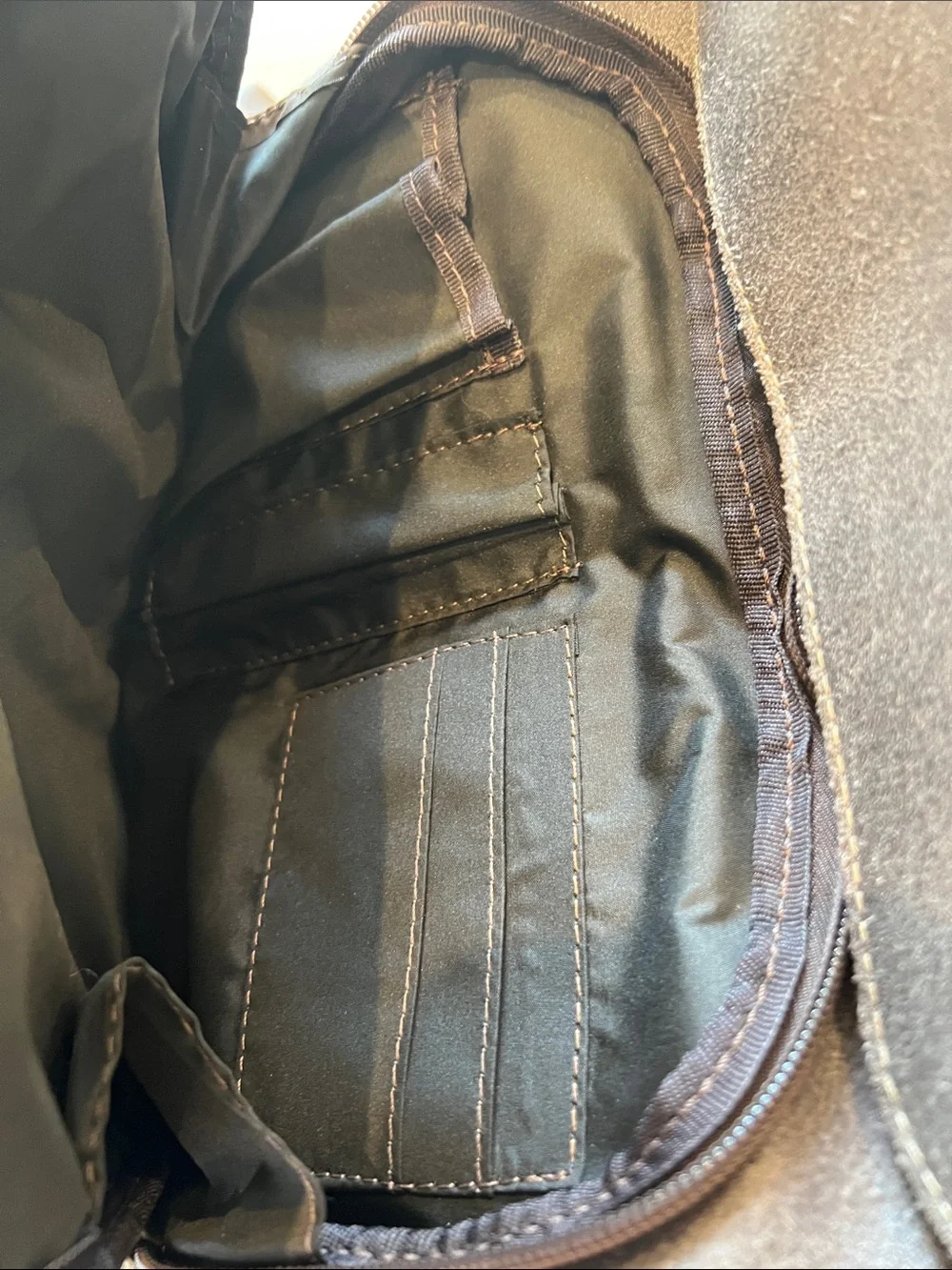 LeDonne Men's Taupe Distressed Leather Backpack